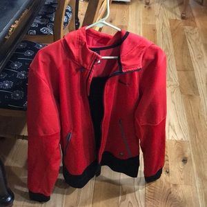 Nike Therma-fit hoodie (red) Large